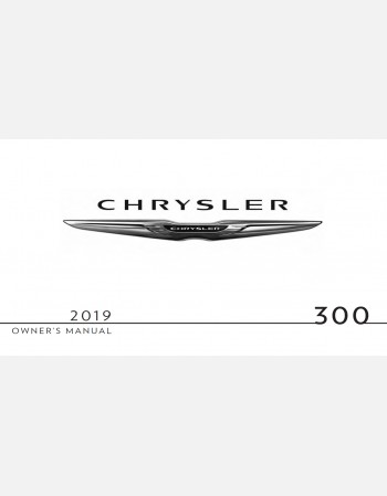 2019 chrysler 300 owners manual